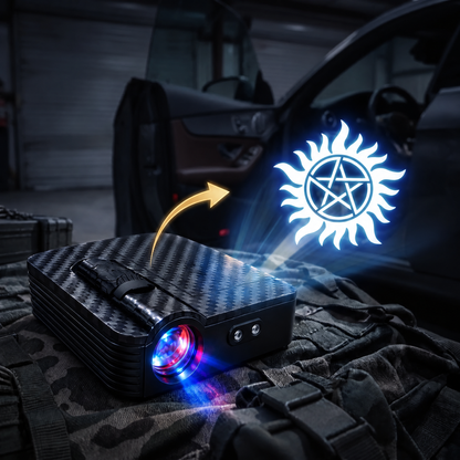 SPN Light car door projector - Supernatural white