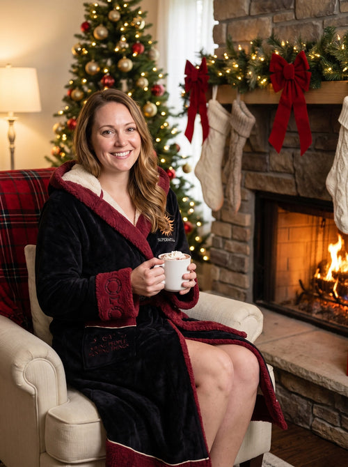The Cozy SPN heated robe