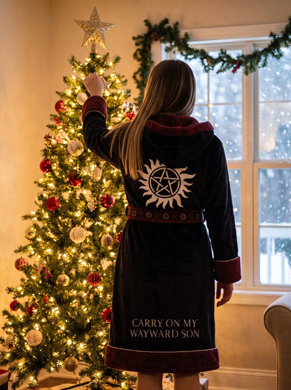 The Cozy SPN heated robe