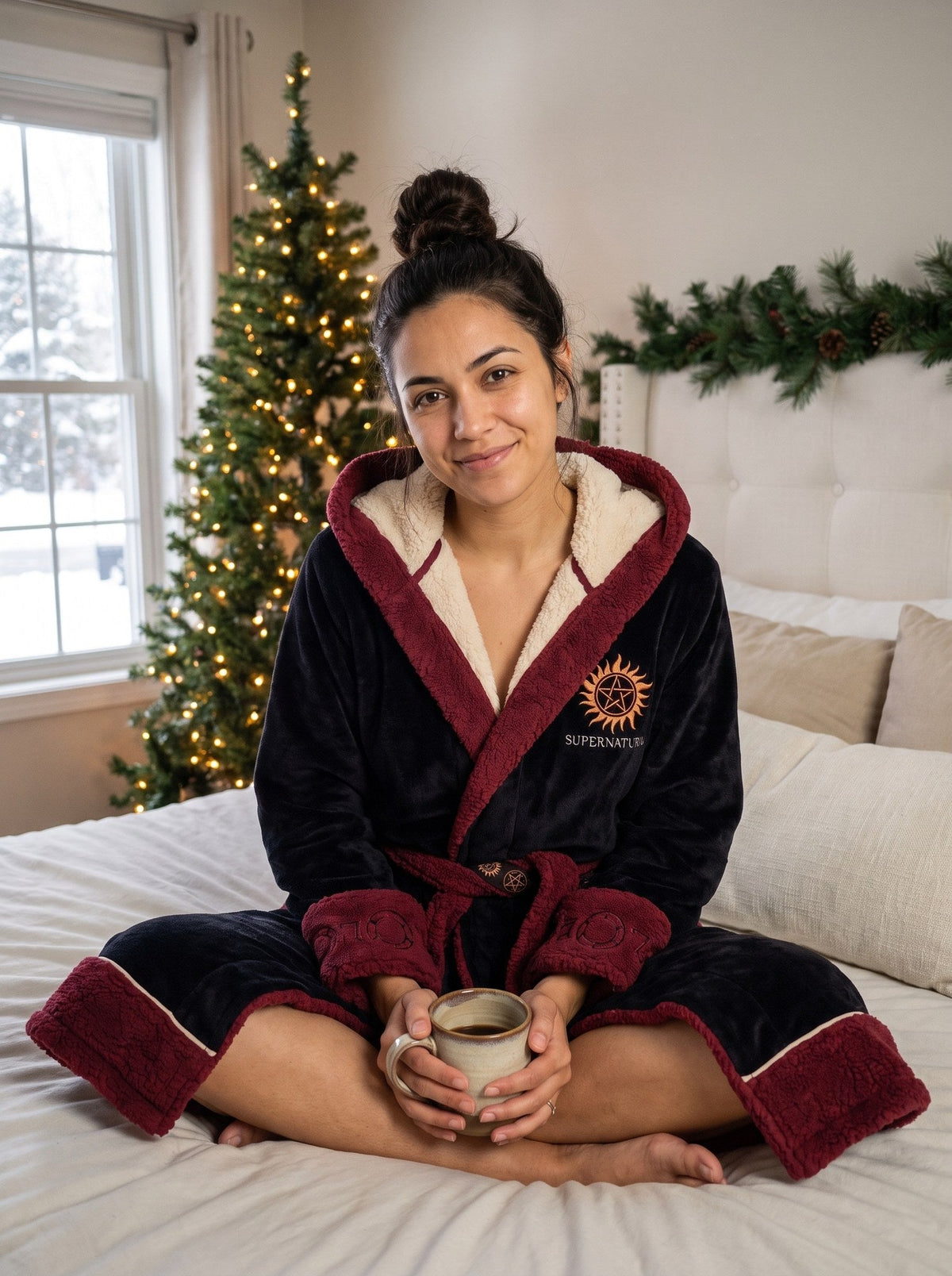 The Cozy SPN heated robe