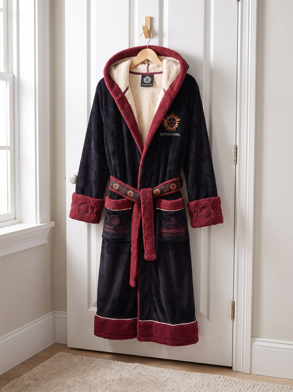 The Cozy SPN heated robe
