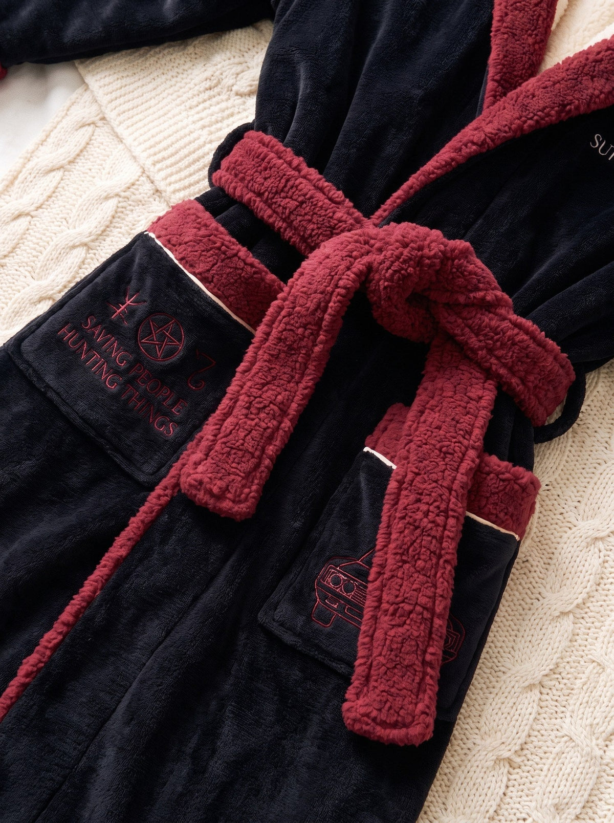 The Cozy SPN heated robe